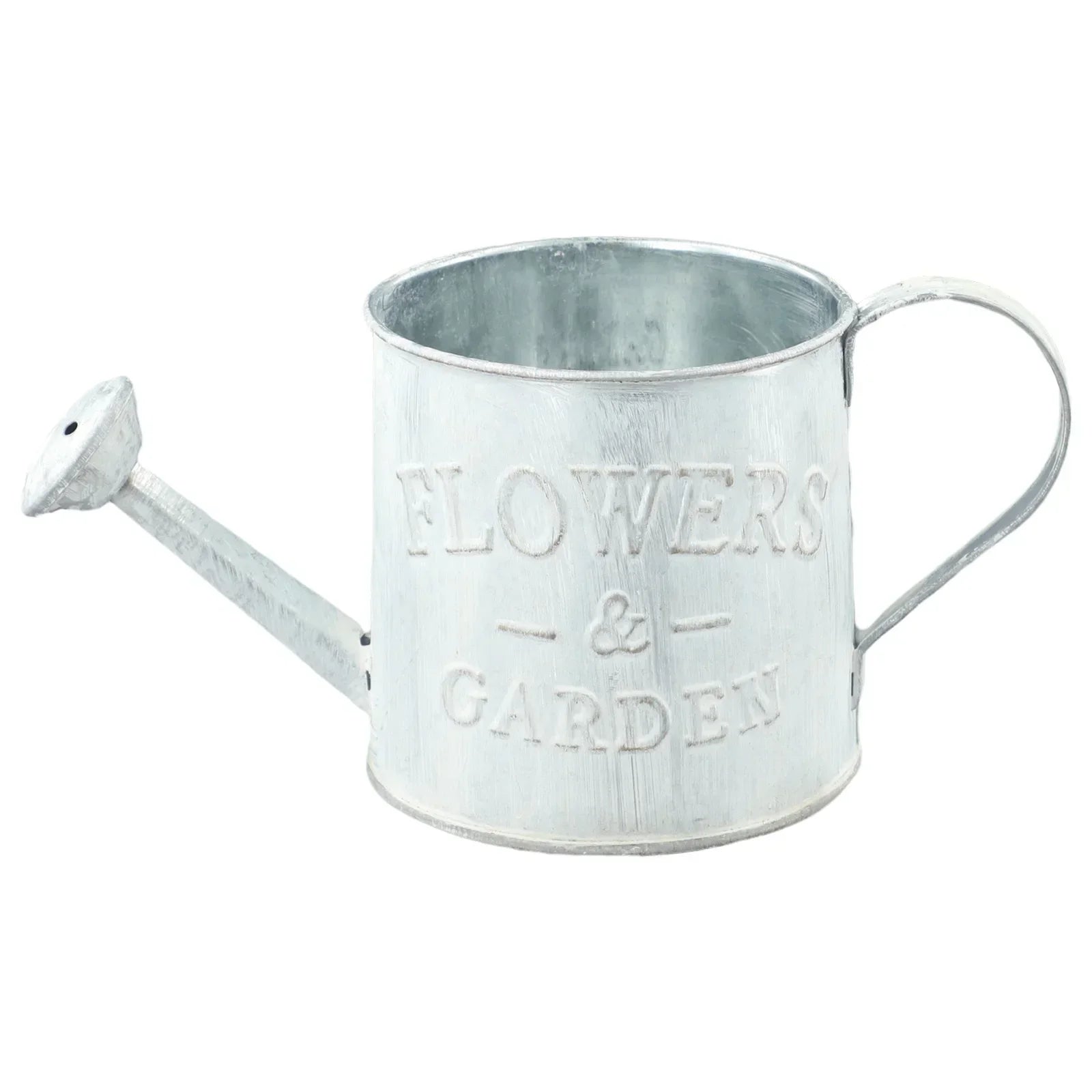 Barrels Garden Decoration Tin Flower Pots Basket Vintage Artificial Pastoral Style Metal Vases Craft for Storage Home Decor