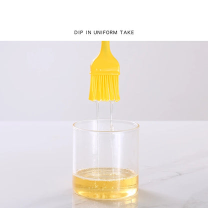Food Grade Silicone Oil Brush Barbecue Basting Brush  Heat Resistant Pastry Brush Oil Brush For BBQ Cooking Baking Tool