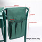 Garden Kneeler Thicken Seat Pad Portable Folding Kneeling Stool Oxford Storage Bag Indoor Outdoor For Gardening Vegetables Pick