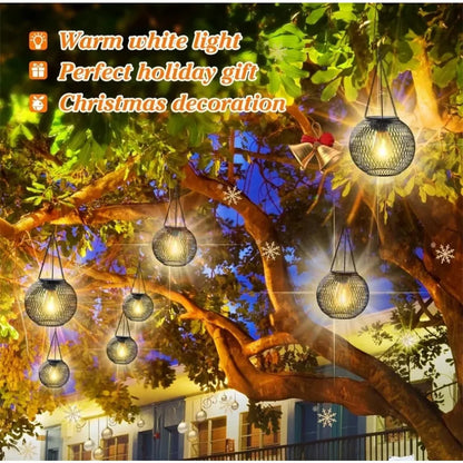 Solar Lantern Outdoor – Solar Lights for Outside Decorative – Outdoor Hanging Lights Waterproof Solar Lanterns