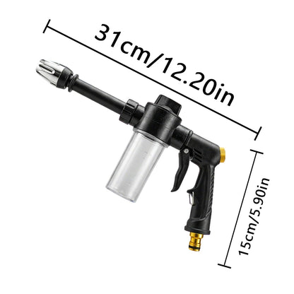 Portable Power Washer, 2X Stronger Spray, Easy for Women & Seniors, Ideal for Car Wash, Plants, Cleaning & Tire Inflation.