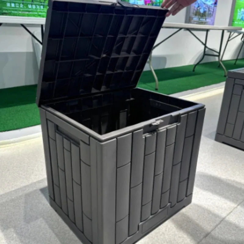 Outdoor Storage box Garden Home Storage Cabinet with Lock storage bins Dust-Proof camping storage Bin  Large-Capacity Organizer