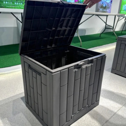 Outdoor Storage box Garden Home Storage Cabinet with Lock storage bins Dust-Proof camping storage Bin  Large-Capacity Organizer