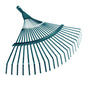 1Pc Durable 22-Tooth Garden Rake for Gardeners Grass Farming Rake Garden Leaf Rake Iron Potting Landscapers Reliable Tools