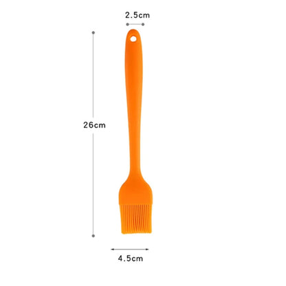 Food Grade Silicone Oil Brush Barbecue Basting Brush  Heat Resistant Pastry Brush Oil Brush For BBQ Cooking Baking Tool
