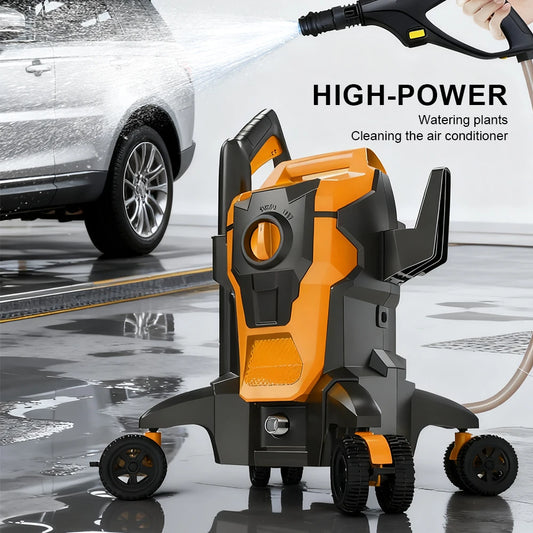 Electric Car Washer High Pressure Washer Handheld Multi-function 3000W High Power Car Wash Machine with Copper-Core Motor