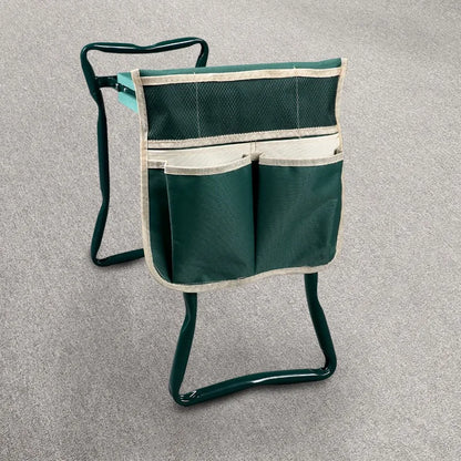 Garden Kneeler Thicken Seat Pad Portable Folding Kneeling Stool Oxford Storage Bag Indoor Outdoor For Gardening Vegetables Pick