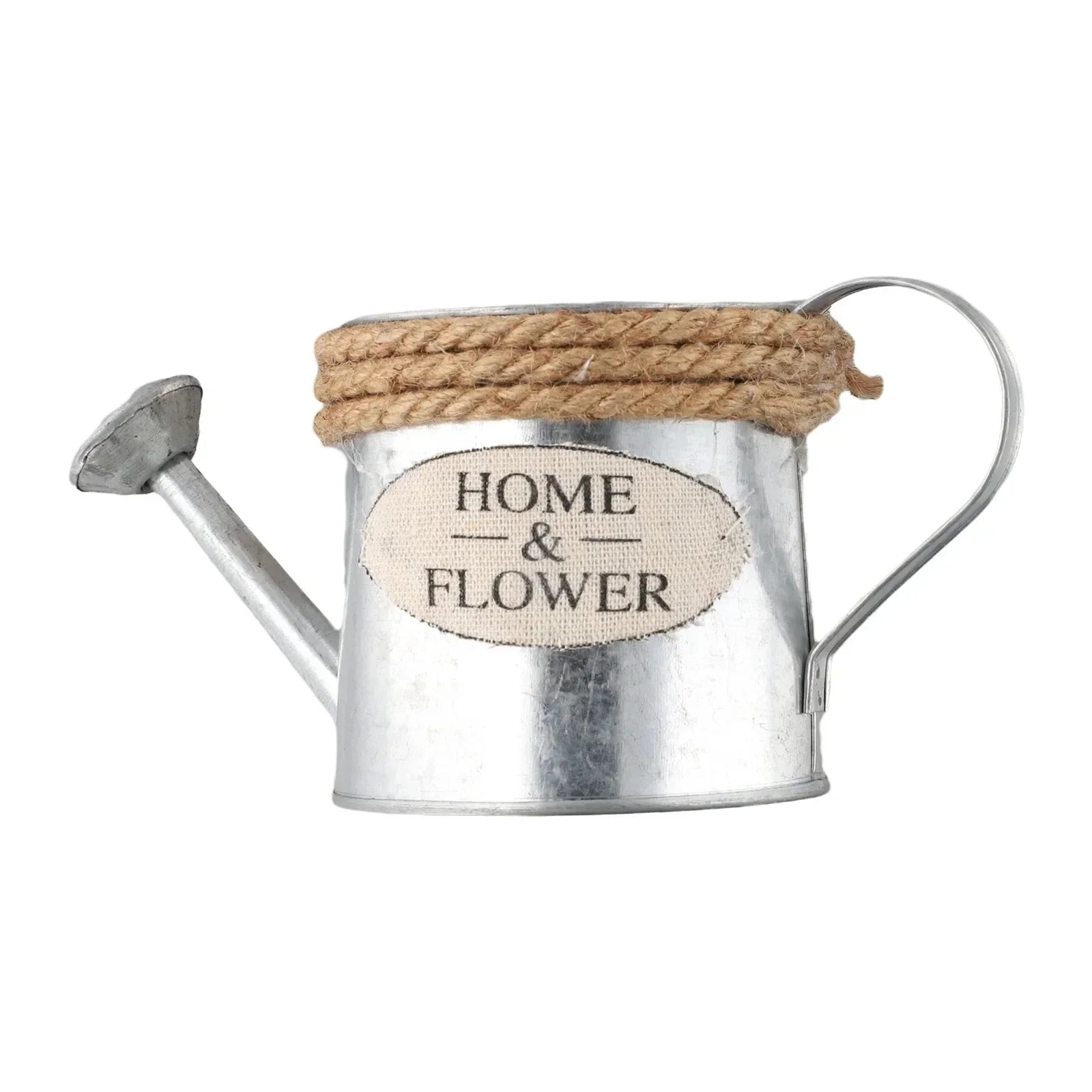 Barrels Garden Decoration Tin Flower Pots Basket Vintage Artificial Pastoral Style Metal Vases Craft for Storage Home Decor