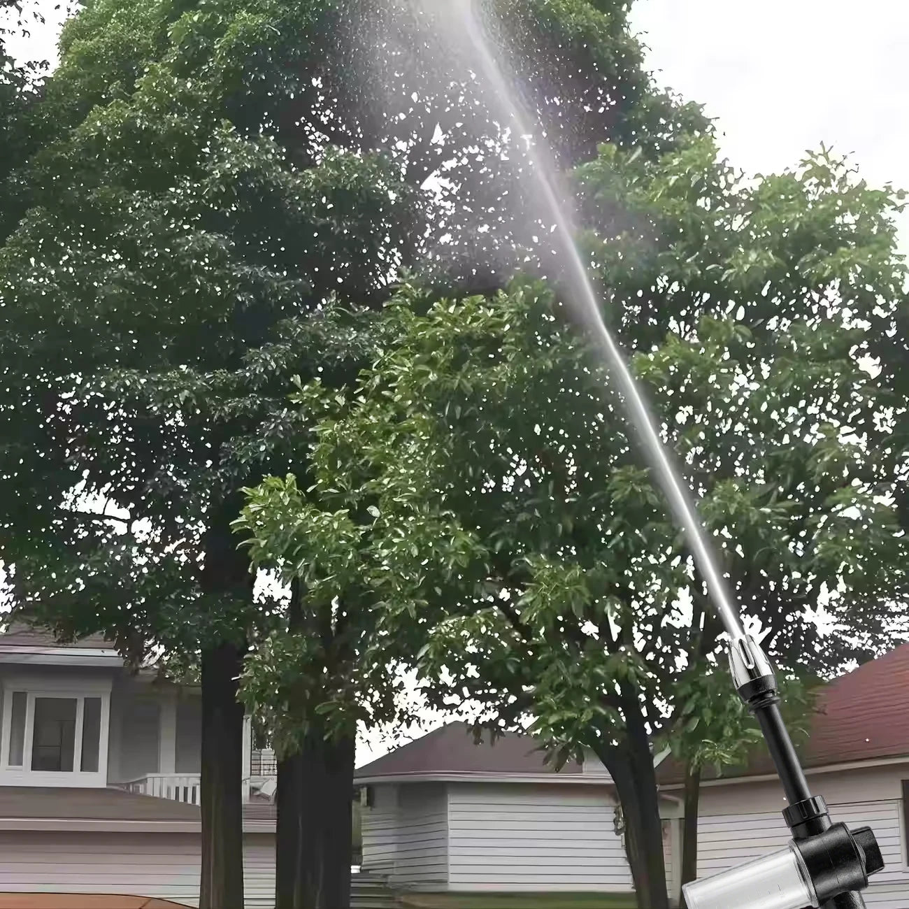 Portable Power Washer, 2X Stronger Spray, Easy for Women & Seniors, Ideal for Car Wash, Plants, Cleaning & Tire Inflation.