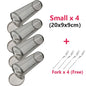 Rolling Bbq Basket- Greatest Grilling Basket Ever, Round Stainless Steel Grill Mesh, Camping Barbecue Rack For Vegetables,Fish
