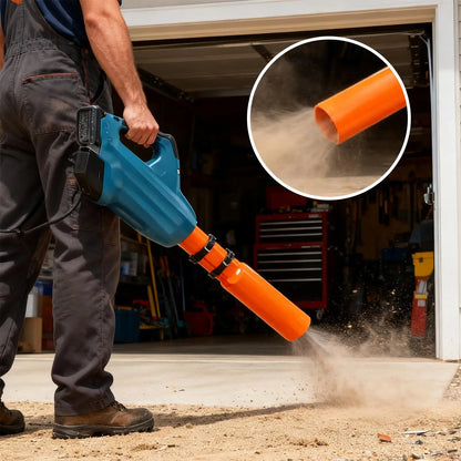 Leaf Blower Attachment Doubles Airflow Booster Replacement Leaf Blower Air Booster for Snow Debris All Weather Backyard Garden