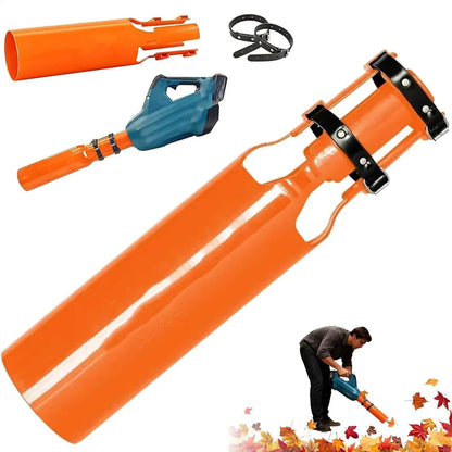 Leaf Blower Attachment Doubles Airflow Booster Replacement Leaf Blower Air Booster for Snow Debris All Weather Backyard Garden