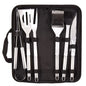 Grill Utensils Set Stainless Barbeque Grill Accessories -Spatula/Tongs/Fork w/Insulated Glove, Grilling Tools for Outdoor Grill