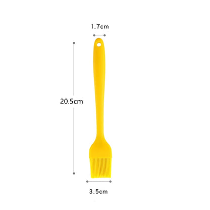 Food Grade Silicone Oil Brush Barbecue Basting Brush  Heat Resistant Pastry Brush Oil Brush For BBQ Cooking Baking Tool