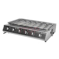 Gas Grill 6 Burner Smokeless Bbq European Outdoor Tabletop Griddle Barbecue Smokeless Gas BBQ Grill
