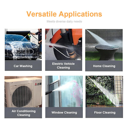 Electric Car Washer High Pressure Washer Handheld Multi-function 3000W High Power Car Wash Machine with Copper-Core Motor