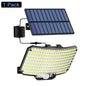 Solar Lights Outdoor 234LED 3 Modes Motion Sensor Flood Lights with Remote IP65 Waterproof Security Solar Lights for Outside