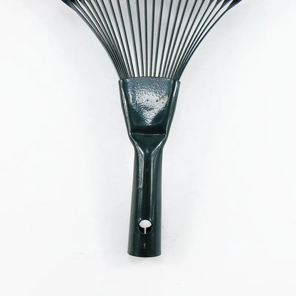1Pc Durable 22-Tooth Garden Rake for Gardeners Grass Farming Rake Garden Leaf Rake Iron Potting Landscapers Reliable Tools