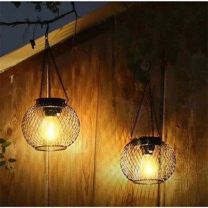 Solar Lantern Outdoor – Solar Lights for Outside Decorative – Outdoor Hanging Lights Waterproof Solar Lanterns