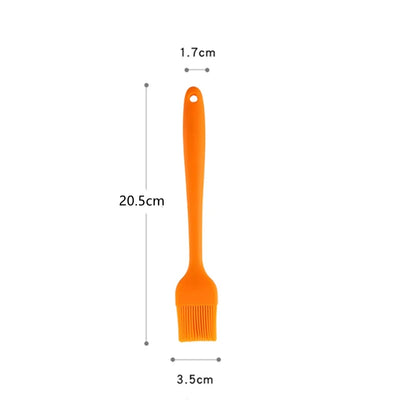 Food Grade Silicone Oil Brush Barbecue Basting Brush  Heat Resistant Pastry Brush Oil Brush For BBQ Cooking Baking Tool