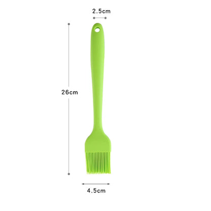 Food Grade Silicone Oil Brush Barbecue Basting Brush  Heat Resistant Pastry Brush Oil Brush For BBQ Cooking Baking Tool